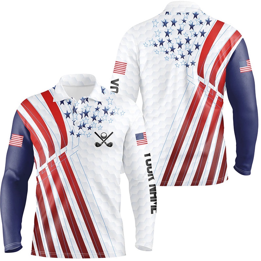 American Flag Men’s Golf Polo Shirts Custom Red, White And Blue Patriotic Best Men’s Golf Wear, Golf Polo Shirt, Golf Shirts American Flag Men’s Golf Polo Shirts Custom Red, White And Blue Patriotic Best Men’s Golf Wear, Golf Polo Shirt, Golf Shirts