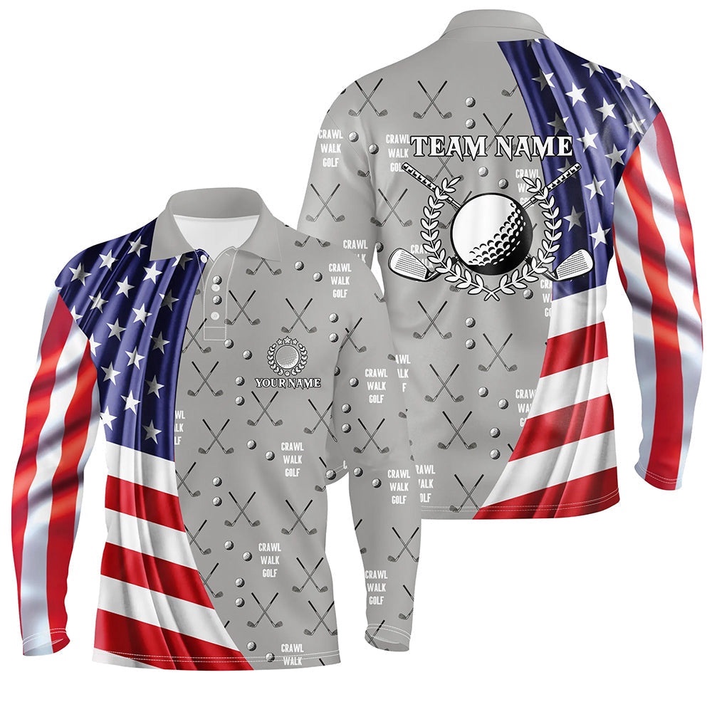 American Flag Patriot Men’s Golf Polo Shirts Custom Golf Clubs Pattern Crawl Walk Golf Tops For Men’s, Golf Polo Shirt, Golf Shirts American Flag Patriot Men’s Golf Polo Shirts Custom Golf Clubs Pattern Crawl Walk Golf Tops For Men’s, Golf Polo Shirt, Golf Shirts