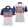 American Flag Patriotic Men’s Golf Polos Shirts Custom Name Funny Golf Skull Your Hole Is My Goal, Golf Polo Shirt, Golf Shirts