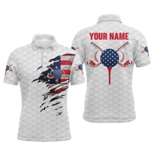 American Flag White Golf Ball Skin Men’s&hellip;