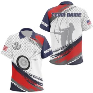 Archery Jersey Target Full Printing Polo Shirts&hellip;