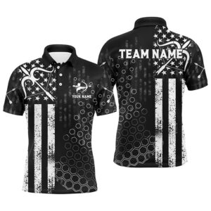 BW American Flag Archery Polo Shirts For&hellip;