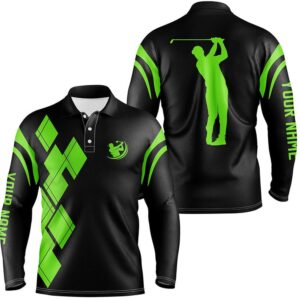 Black And Green Argyle Pattern Men s Golf Polo Shirts Custom Team Golf Shirt For Men Golf Polo Shirt Golf Shirts 2 wandrw.jpg