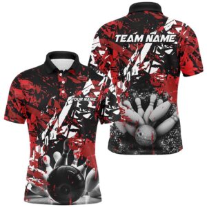 Black And Red Camo Bowling Ball And&hellip;