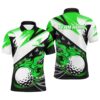 Black And White Men’s Golf Polo Shirts Custom Golf Ball Shirt For Men, Best Men Golf Wear, Golf Polo Shirt, Golf Shirts