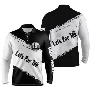 Black And White Men’s Golf Polo Shirts&hellip;