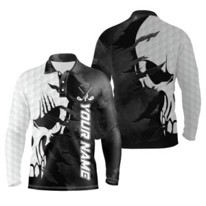 Black And White Men’s Golf Polos Shirts&hellip;