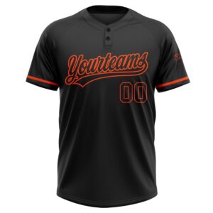 Black Black Orange Two Button Unisex Softball Jersey Custom Team Softball Jersey 2 hjc8ty.jpg