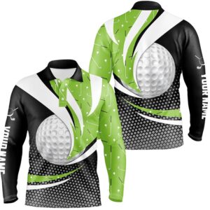 Black Green Golf Pattern Men s Golf Polo Shirts Custom Golf Balls Golf Outfit For Men Golf Polo Shirt Golf Shirts 2 lal2on.jpg