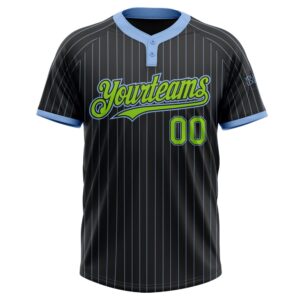 Black Light Blue Pinstripe Neon Green Two&hellip;