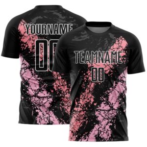 Black Light Pink Medium Pink Dripping Splatter&hellip;
