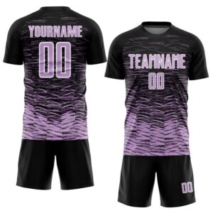 Black Light Purple White Line Sublimation Soccer&hellip;