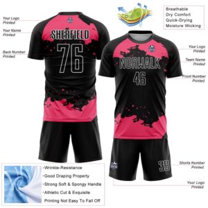 Black Neon Pink White Abstract Fragment Art Sublimation Soccer Uniform Jersey Custom Team Soccer Jersey Shirt 3 b4h9jd.jpg