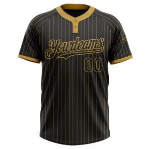 Black Old Gold Pinstripe Old Gold Two&hellip;