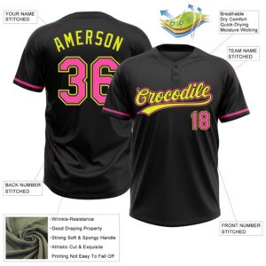 Black Pink Neon Yellow Two Button Unisex Softball Jersey Custom Team Softball Jersey 3 nint8o.jpg