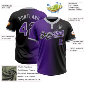 Black Purple Gray Gradient Fashion Two Button Unisex Softball Jersey Custom Team Softball Jersey 3 rkosyi.jpg