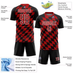 Black Red White Rhombus Print Sublimation Soccer Uniform Jersey Custom Team Soccer Jersey Shirt 3 ehphxx.jpg
