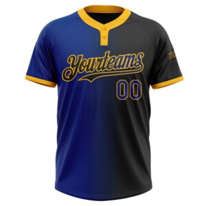 Black Royal Gold Gradient Fashion Two Button Unisex Softball Jersey Custom Team Softball Jersey 2 ny30dj.jpg
