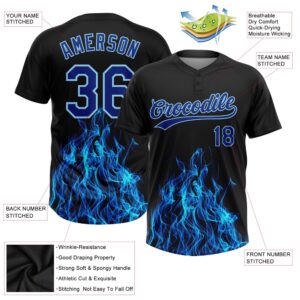 Black Royal Light Blue 3D Pattern Flame Two Button Unisex Softball Jersey Custom Team Softball Jersey 3 ri7wga.jpg