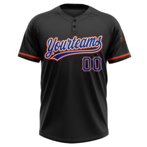 Black Royal Orange Two Button Unisex Softball Jersey Custom Team Softball Jersey 2 bd9c7v.jpg