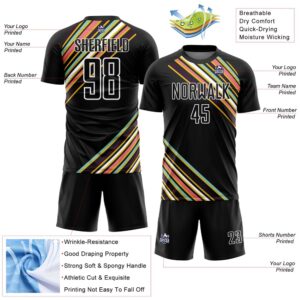 Black White Lines Sublimation Soccer Uniform Jersey Custom Team Soccer Jersey Shirt 3 txeqs0.jpg