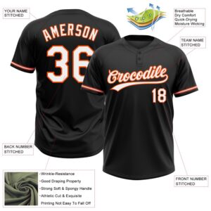 Black White Orange Two Button Unisex Softball Jersey Custom Team Softball Jersey 3 r3pxaz.jpg
