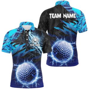 Blue Camo Lightning Thunder Golf Ball Custom&hellip;