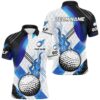 Blue Flame Golf Ball Wall Break White Men’s Golf Polo Shirt Custom Golf Attire For Men, Golf Polo Shirt, Golf Shirts Blue Flame Golf Ball Wall Break White Men’s Golf Polo Shirt Custom Golf Attire For Men, Golf Polo Shirt, Golf Shirts