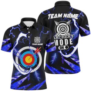 Blue Thunder Archery Mode On Men Polo&hellip;