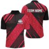 Bowling Ball Pattern Bowling Team Jersey, Bowlers Shirts For Men And Women Pink, Custom Bowling Team Jersey Shirt
