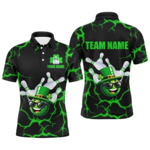 Bowling Patrick Day Shirt For Men Lucky&hellip;