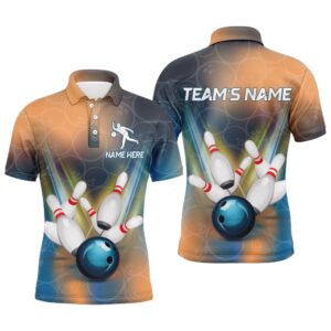 Bowling Polo Shirt For Men Bowling Polo&hellip;