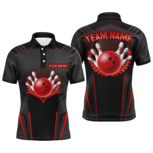 Bowling Polo Shirt For Men Bowling Team&hellip;