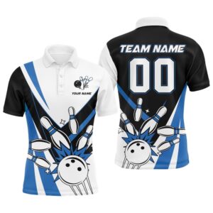 Bowling Polo Shirt For Men Custom Bowling&hellip;