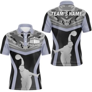 Bowling Polo Shirt For Mencustom Bowling Team&hellip;