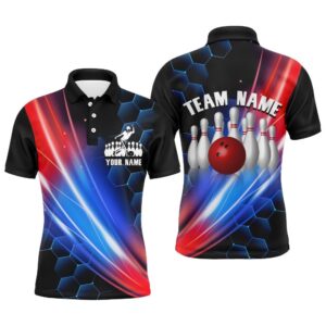 Bowling Polo Shirt Men Custom Bowling Shirt&hellip;