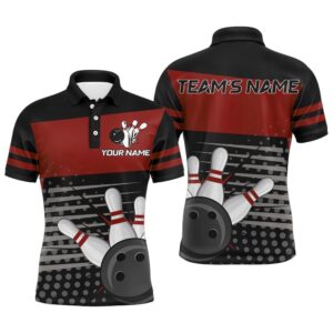 Bowling Polo Shirts For Men Bowling Team&hellip;