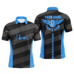 Bowling Polo Shirts For Men Custom Bowling&hellip;