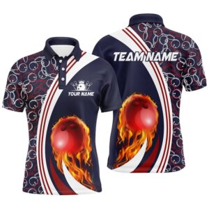 Bowling Polo Shirts For Men Custom Camo&hellip;