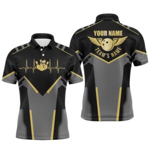 Bowling Polo Shirts For Men Custom Team&hellip;