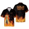 Bowling Queen Hawaiian Shirt For Women, Custom Bowling Shirt, Custom Team Bowling Hawaiian Shirt