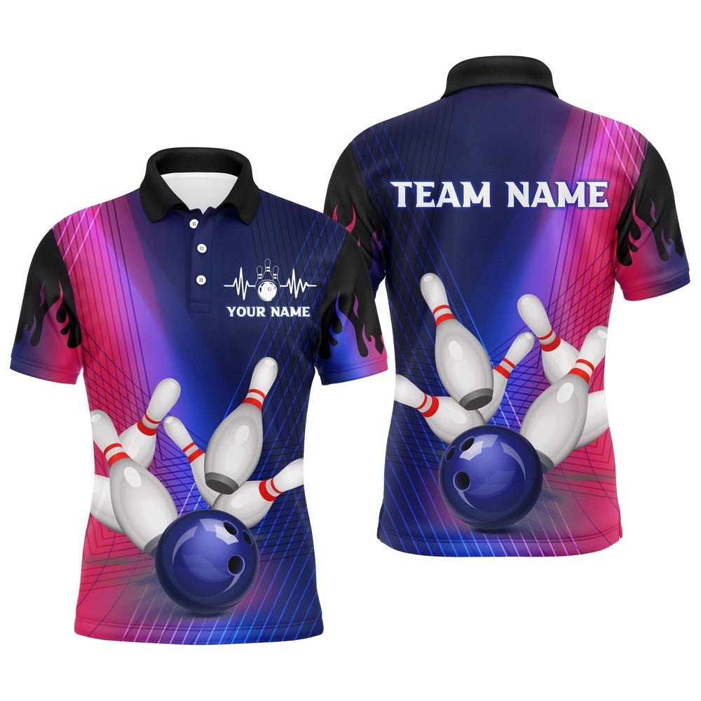 Bowling Shirt For Men Bowling Team League Polo Shirt Unisex Bowlers Polo Shirt, Personalized Bowling Team Shirt Bowling Shirt For Men Bowling Team League Polo Shirt Unisex Bowlers Polo Shirt, Personalized Bowling Team Shirt