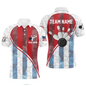 Bowling Shirt For Men Bowling Tournament Polo&hellip;