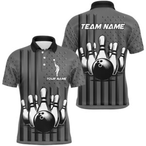 Bowling Shirt For Men Camo Bowling Polo&hellip;