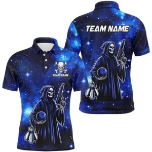 Bowling Shirt For Men Skull Bowling Team&hellip;