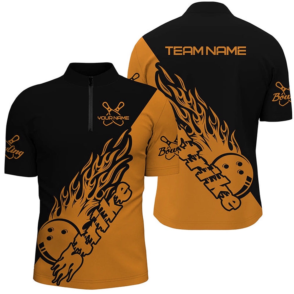 Bowling Shirts For Men, Bowling Team Shirts Bowling Strike Orange, Custom Bowling Team Jersey Shirt Bowling Shirts For Men, Bowling Team Shirts Bowling Strike Orange, Custom Bowling Team Jersey Shirt