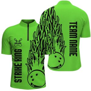 Bowling Shirts For Men Team Name Strike&hellip;
