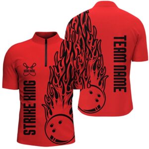 Bowling Shirts For Men Team Name Strike&hellip;