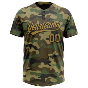 Camo Old Gold Black Salute To Service Two Button Unisex Softball Jersey Custom Team Softball Jersey 2 vgfqya.jpg