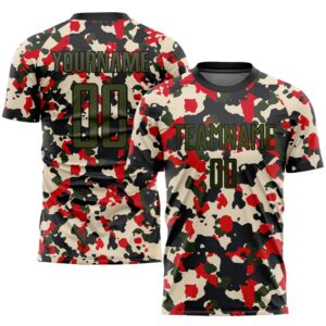 Camo Olive Black Sublimation Salute To Service&hellip;